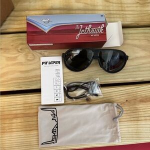Pit Viper Black Jethawk Sunglasses